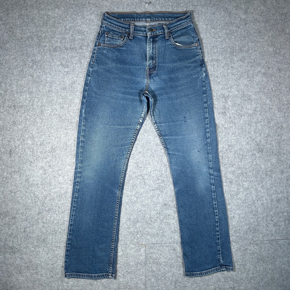 Vintage Levi's Denim Jeans Mens 30x32(27x30) Blue Straight Leg Canada made 80s